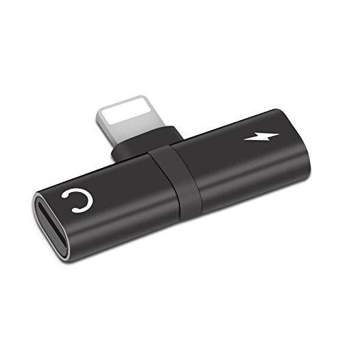 XO Headphone Lightnig Audio Charger Adapter 2 in 1 For iPhone 7/ 7 Plus Compatible iOS 10.33&iOS11 For iPhone X 8 / 8plus