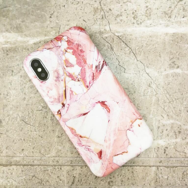 Marble Stone Case For iPhone 7 8 6 6s Plus Cases Stand Holder Soft Gel TPU Silicone Case For iPhone X XS XR XS Max Cover