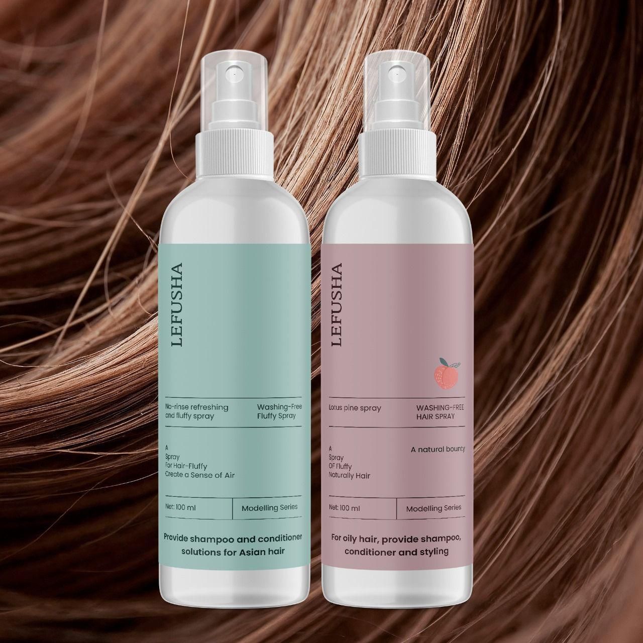 Lefusha Fluffy Spray and Lefusha Hair Spray 100ml each