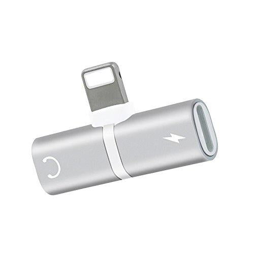XO Headphone Lightnig Audio Charger Adapter 2 in 1 For iPhone 7/ 7 Plus Compatible iOS 10.33&iOS11 For iPhone X 8 / 8plus