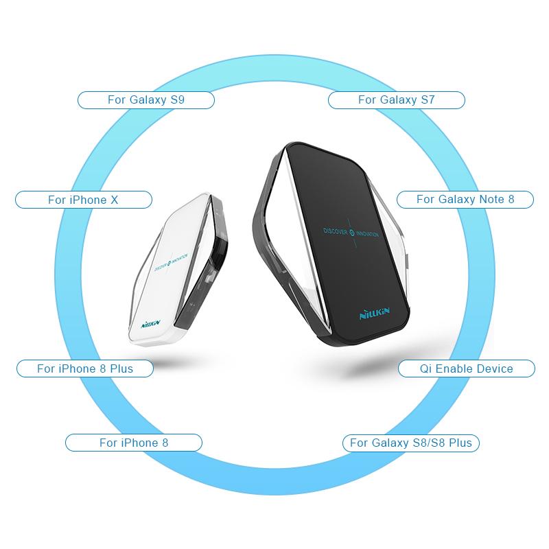 NILLKIN MagicDisk MagicCube qi wireless charger + qi wireless charging Device