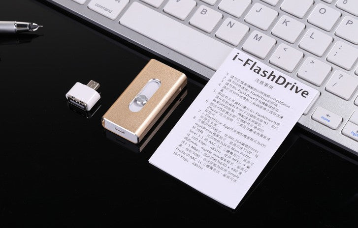 1Pcs Lightning OTG Flash Drive 8GB 16GB 32GB 64GB