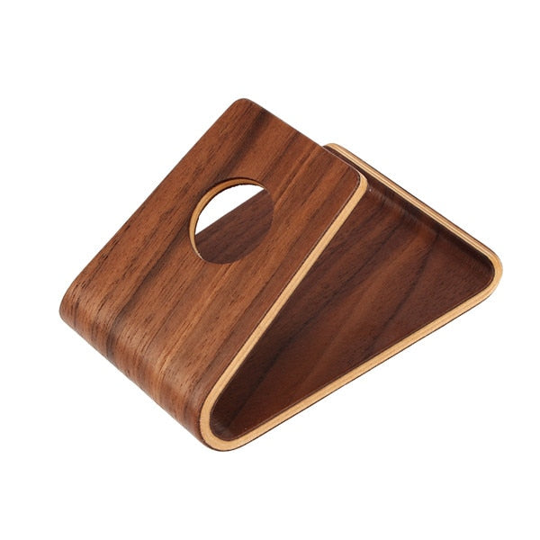 Universal Wooden Bamboo Mobile Phone Stand Holder Lightweight Slim Cellphones Stands for iPhone