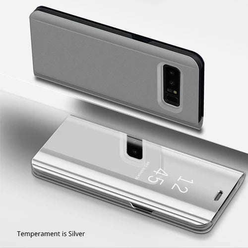 Smart Phone Case For Samsung Galaxy A6 A5 A7 A8  Mirror Clear View Leather Cover For Samsung S9 Plus Note 8 S8 S7 Edge Case